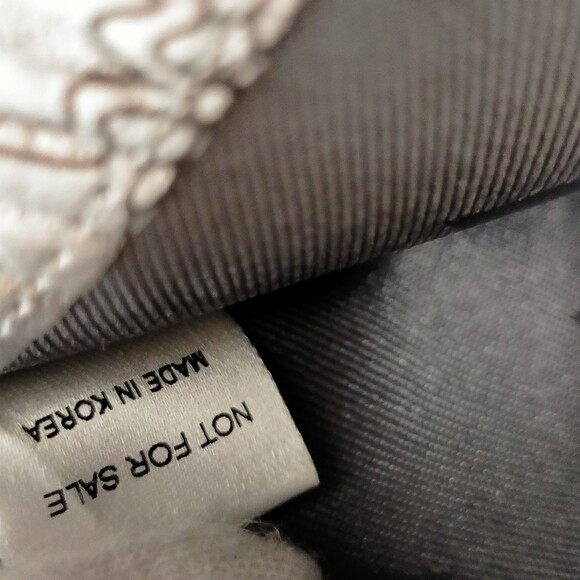 No Tariff Mcm Clutch Bag Silver Pvc #198881M24B - Picture 14 of 16